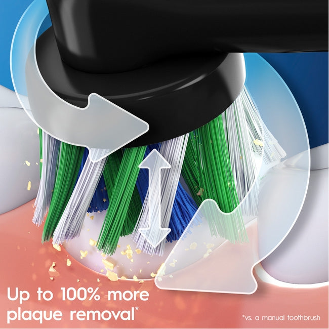 Electric toothbrush Pro3 3900N Black CA + Pink CA