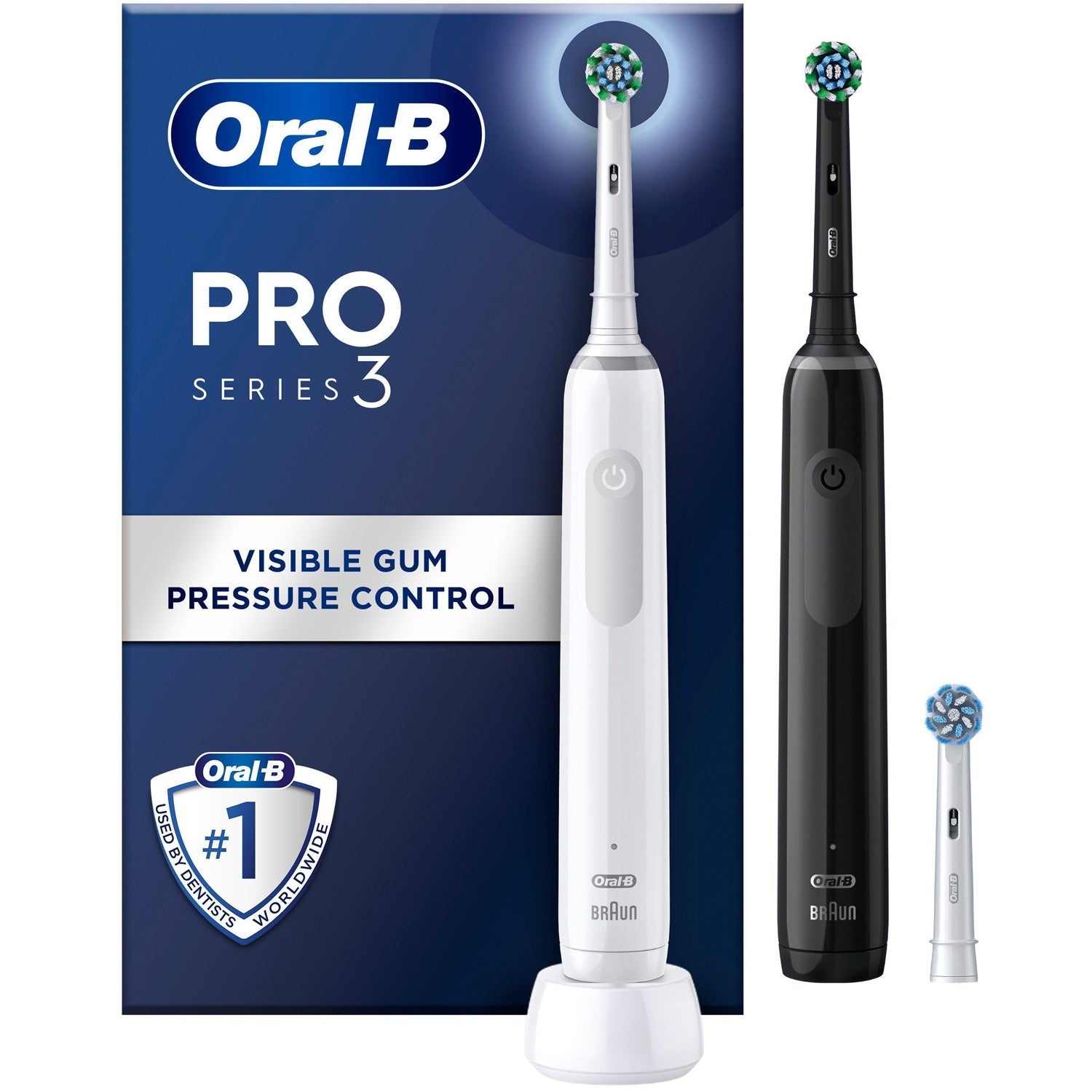 Electric toothbrush Pro3 Duo Black / White