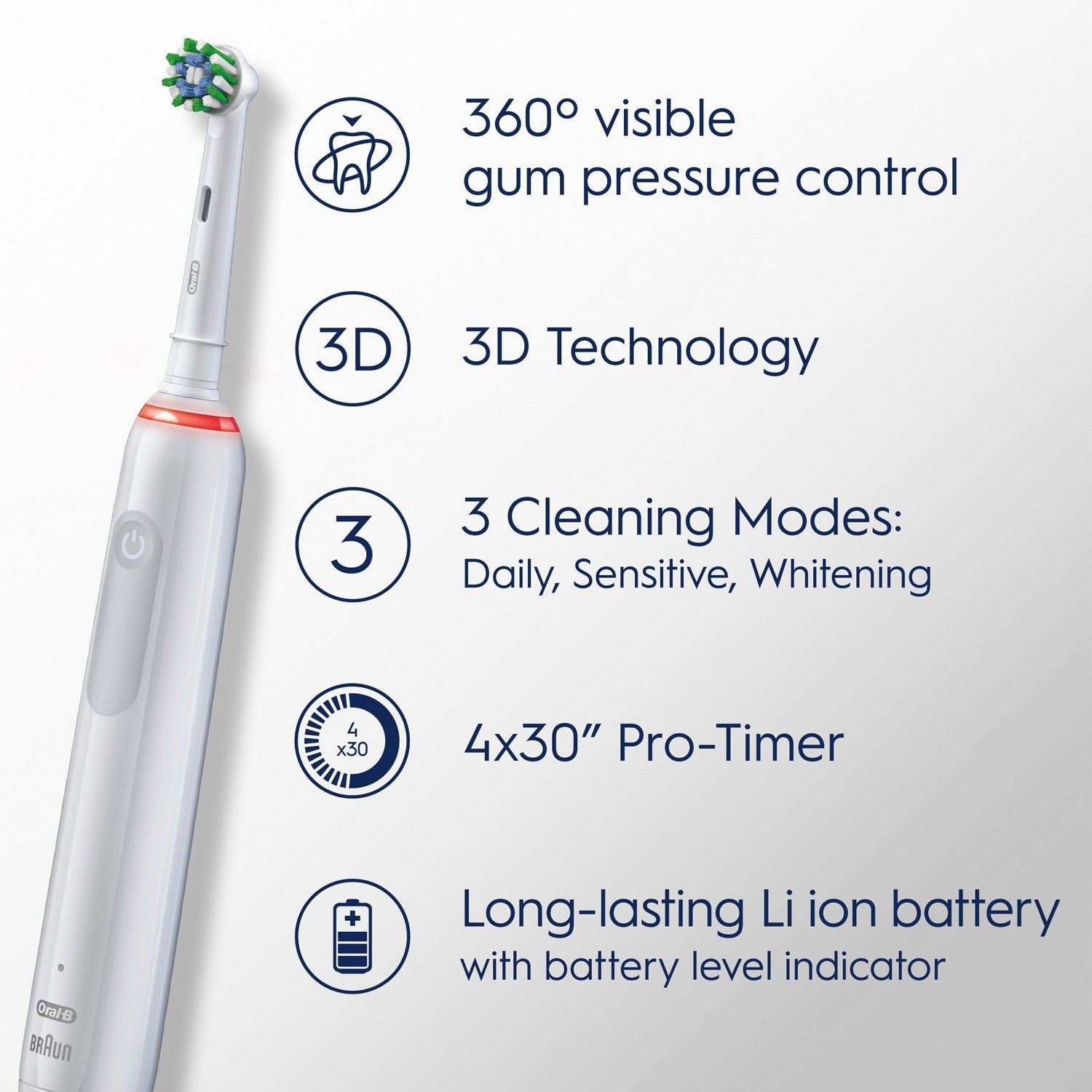 Electric toothbrush Pro3 Duo Black / White