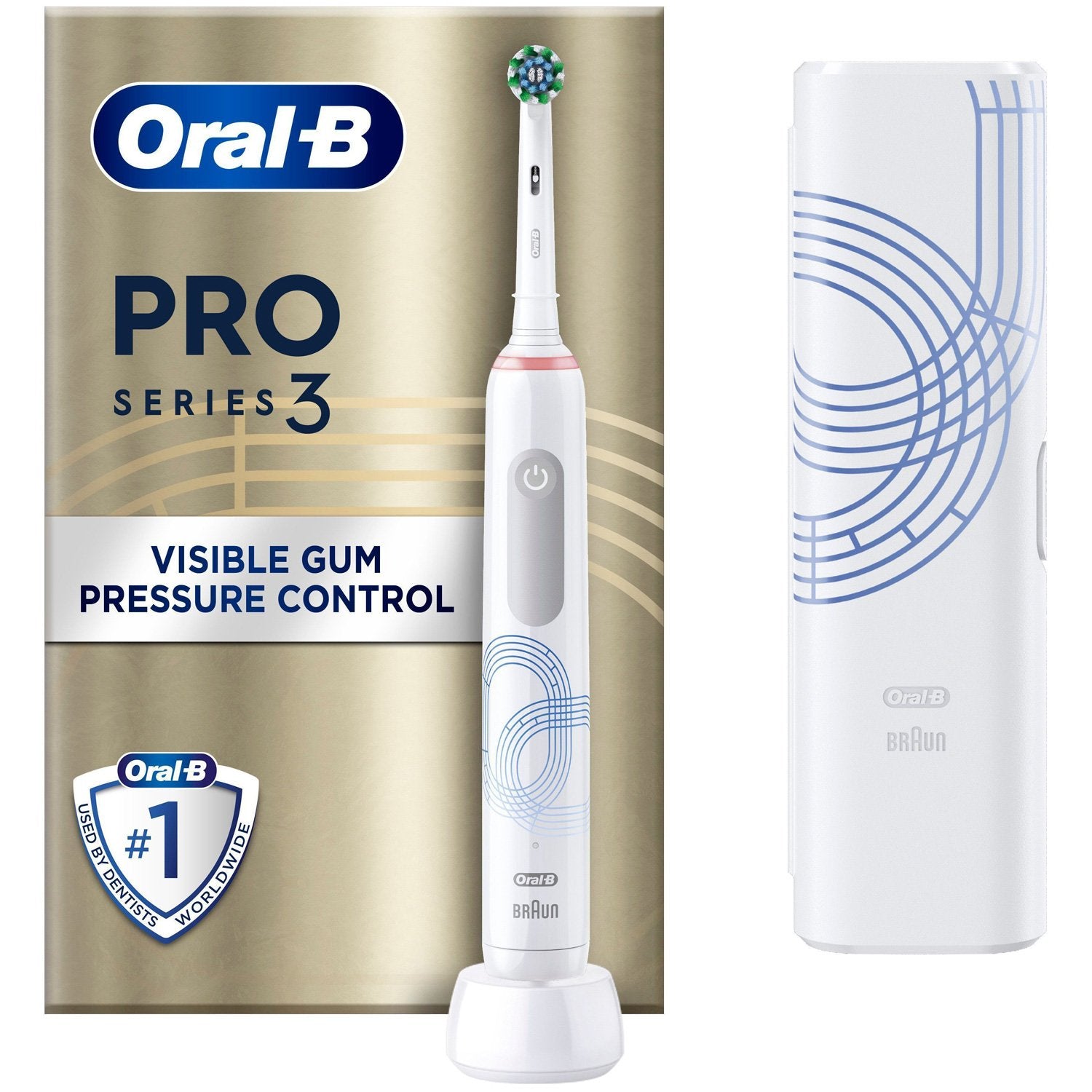 Electric toothbrush Pro 3 White Olympics + TC