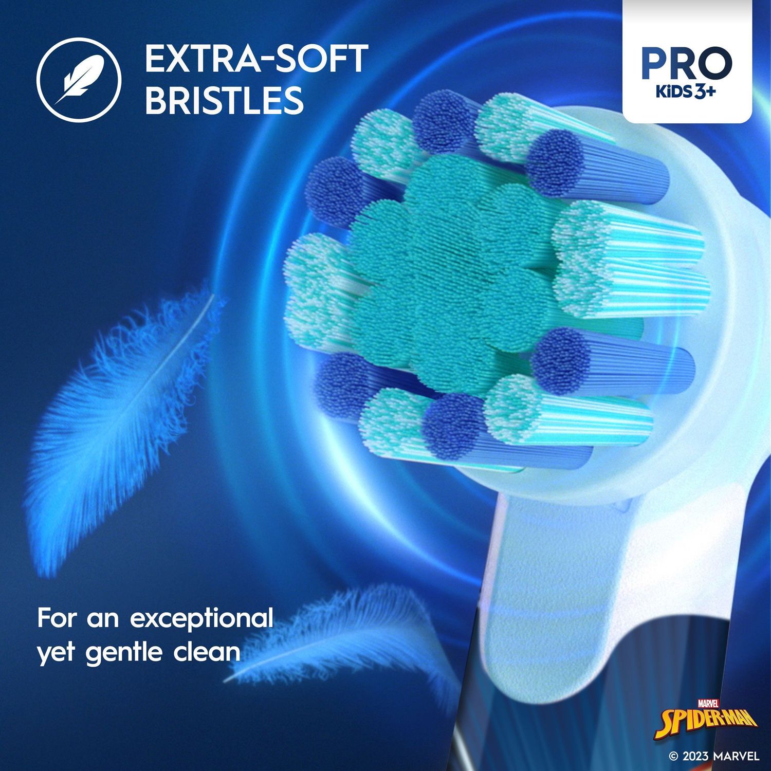 Electric toothbrush Vitality Pro Kids Spiderman + Extra Refill