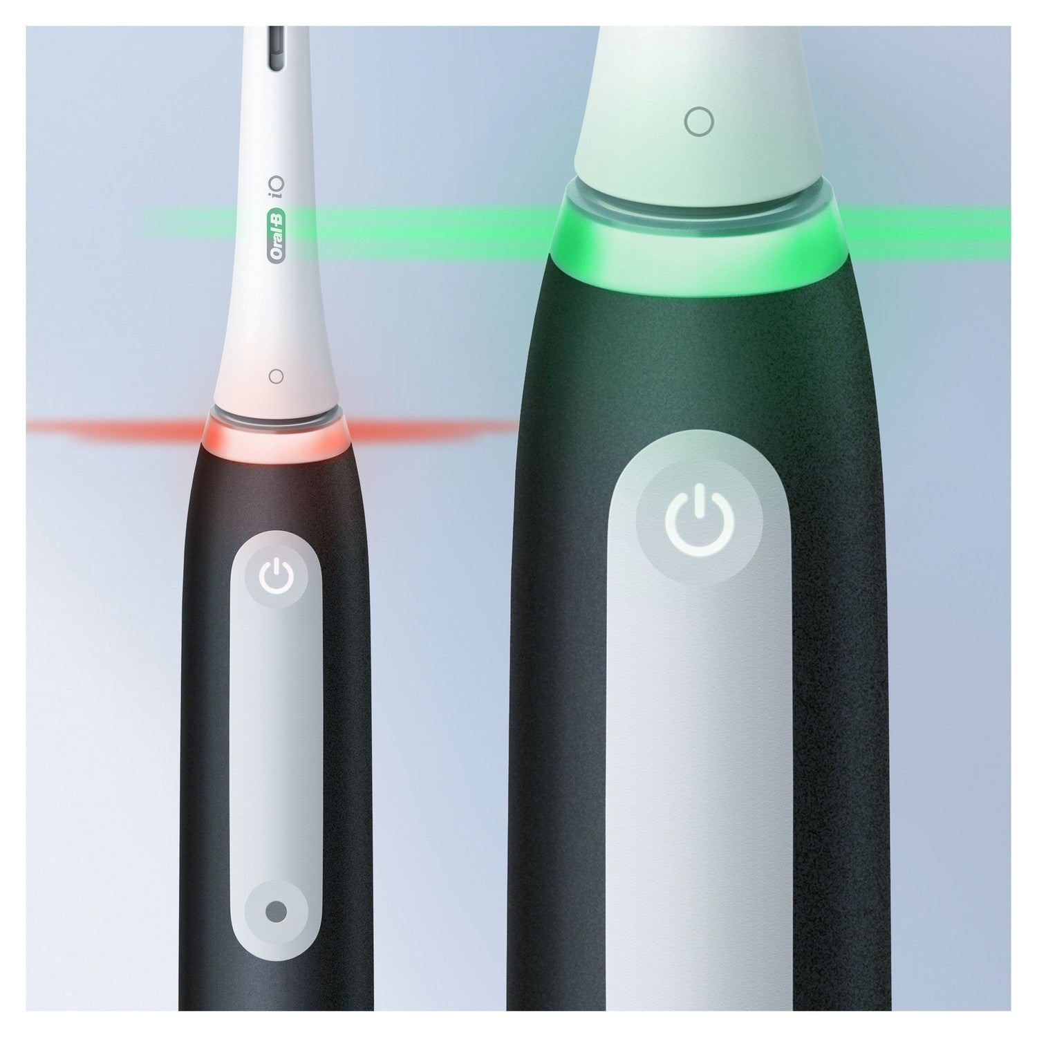 Electric toothbrush iO3 Duo Matt Black / Ice Blue