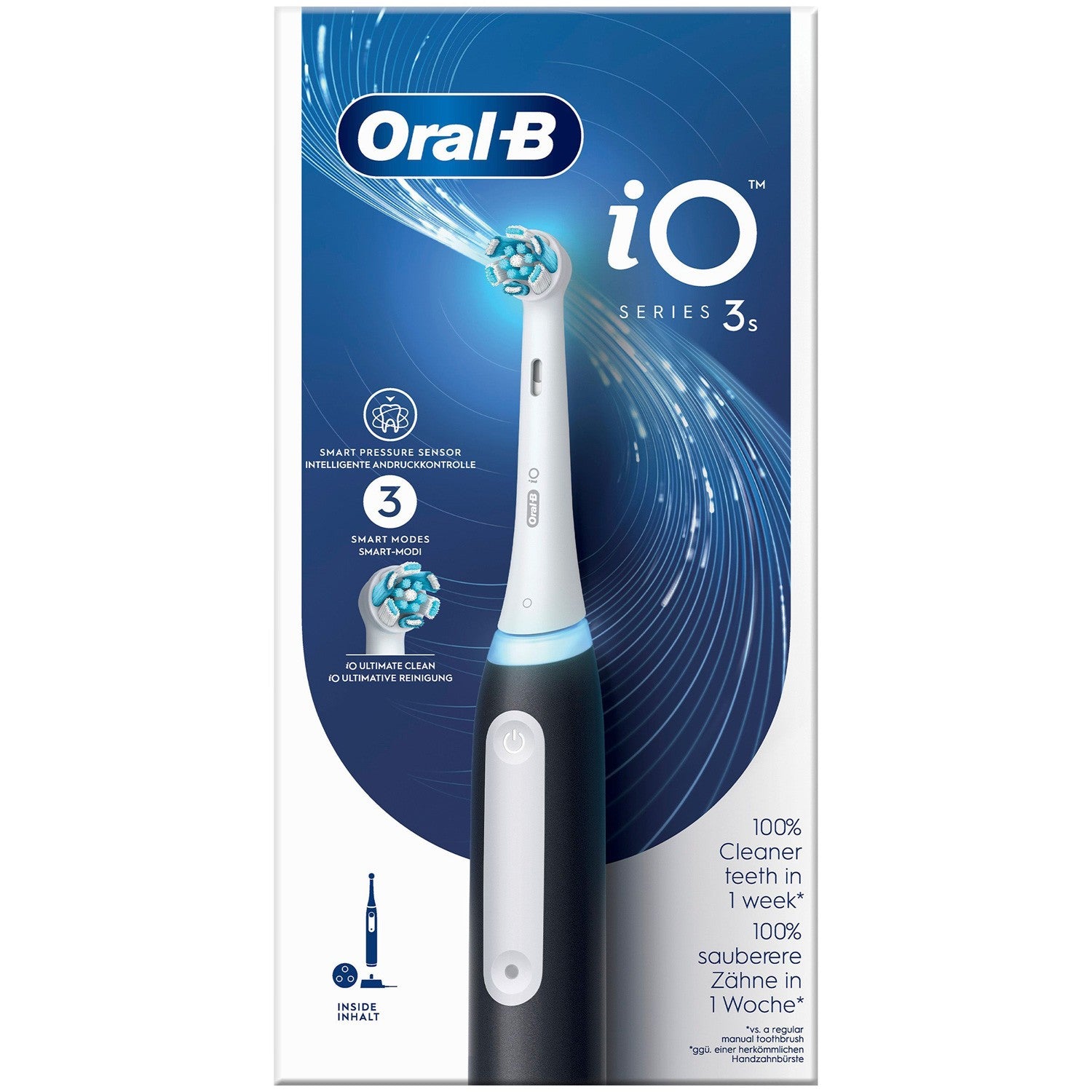 Electric toothbrush iO3S Matt Black