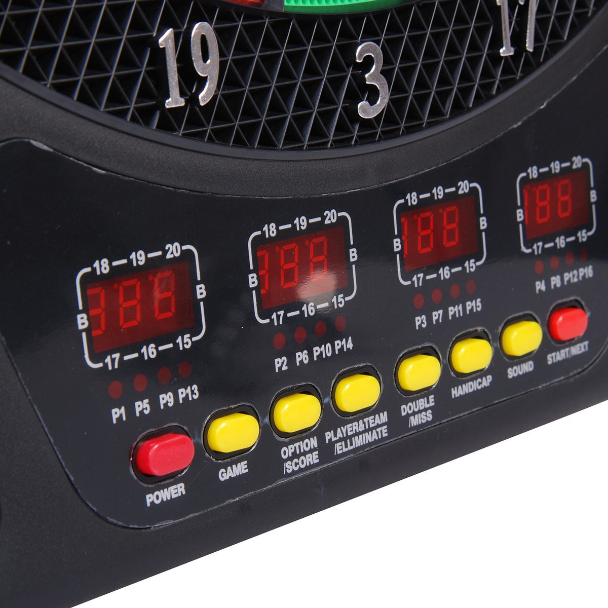 Electronic Dartboard Dartboard Dart Set With 6 Darts 24 Dart Heads 27 Games 243 Hit Options For 16 Players Multicolored 44 X 51.5 X 3.2 Cm