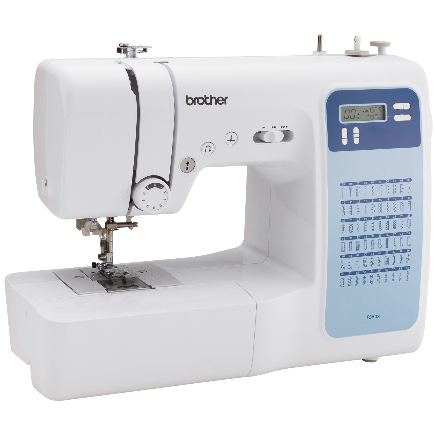 Electronic Sewing Machine, 60 Stitches, Auto Needle Threader