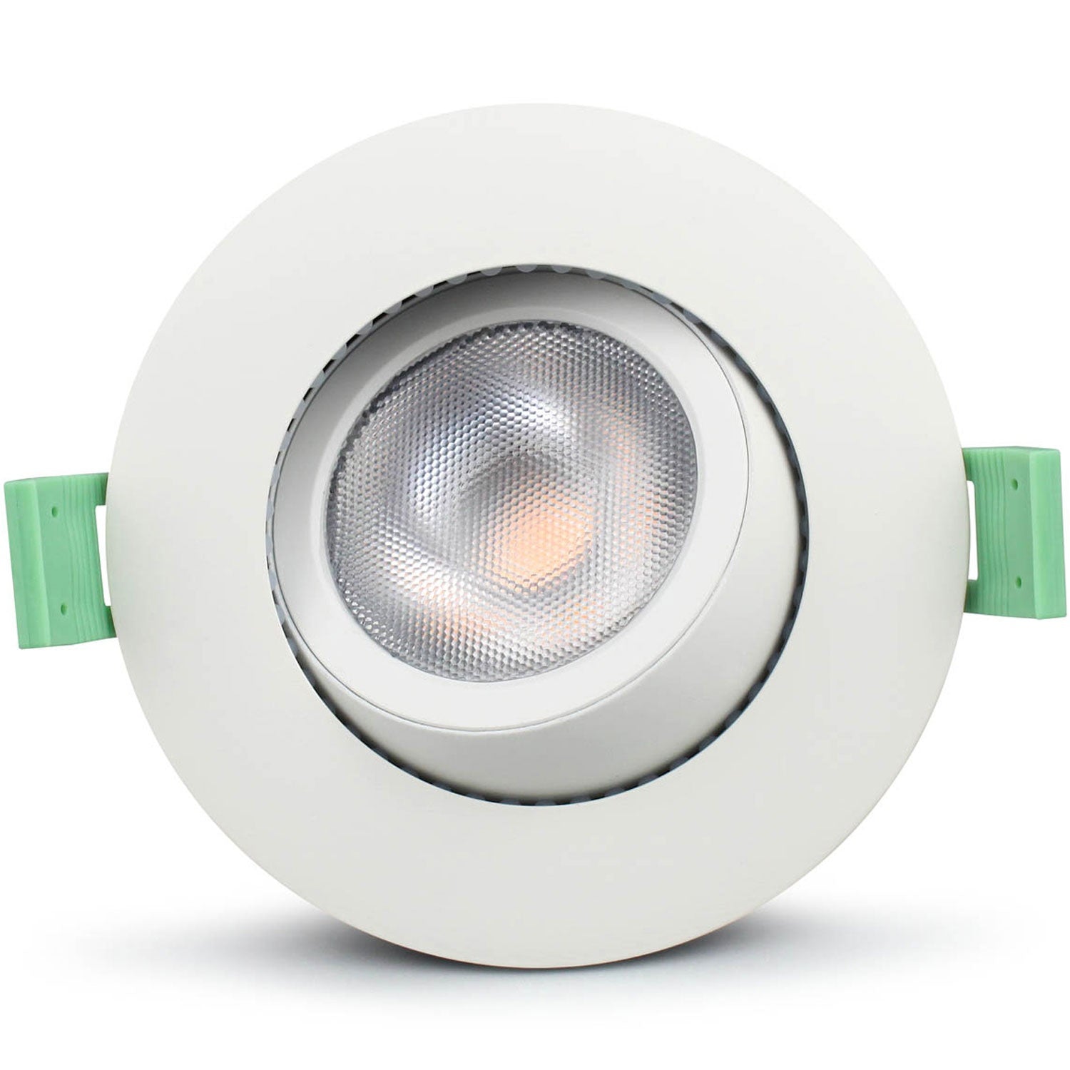 Ellen Recessed downlight Dim-to-Warm 520lm IP65 1-pack White