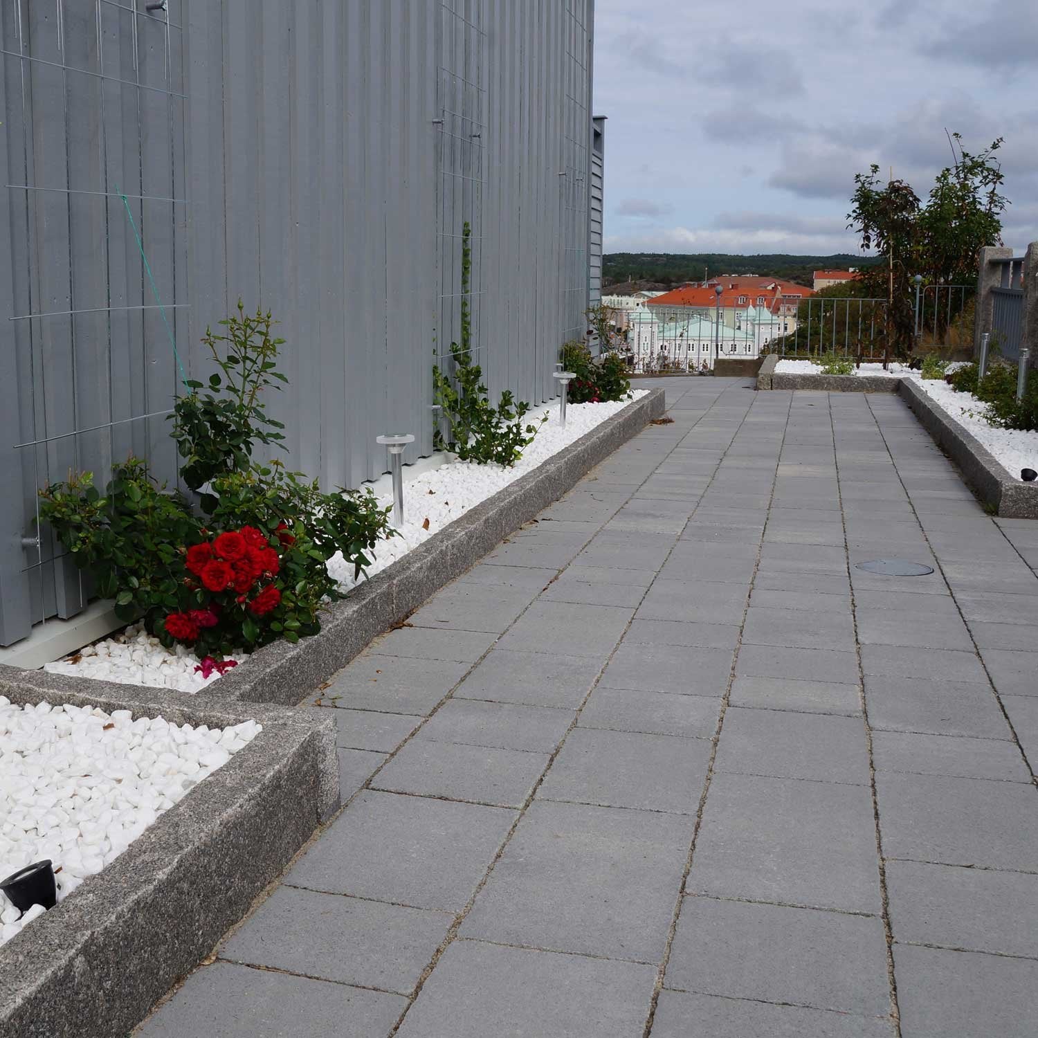 Ellipse garden lamp Aluminum