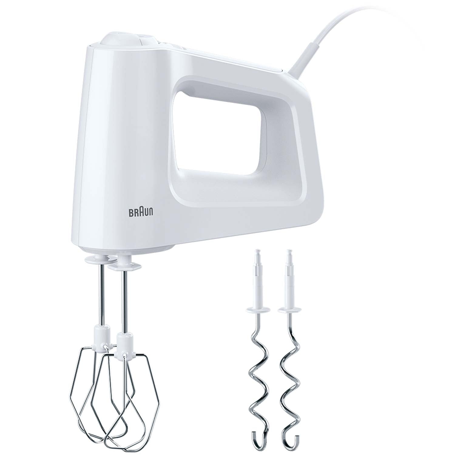 Elvisp HM3000WH MultiMix3 450W incl. Dough hooks