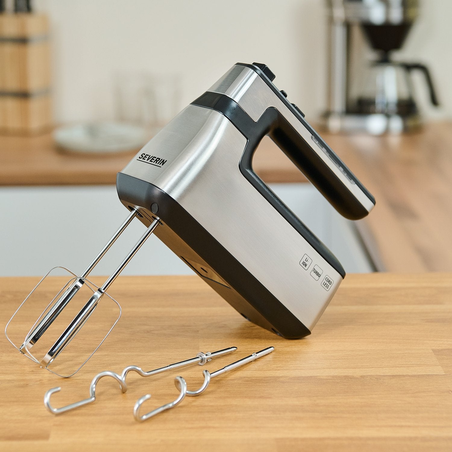 Elvisp rechargeable Turbo 2 beaters/dough hooks HM3843