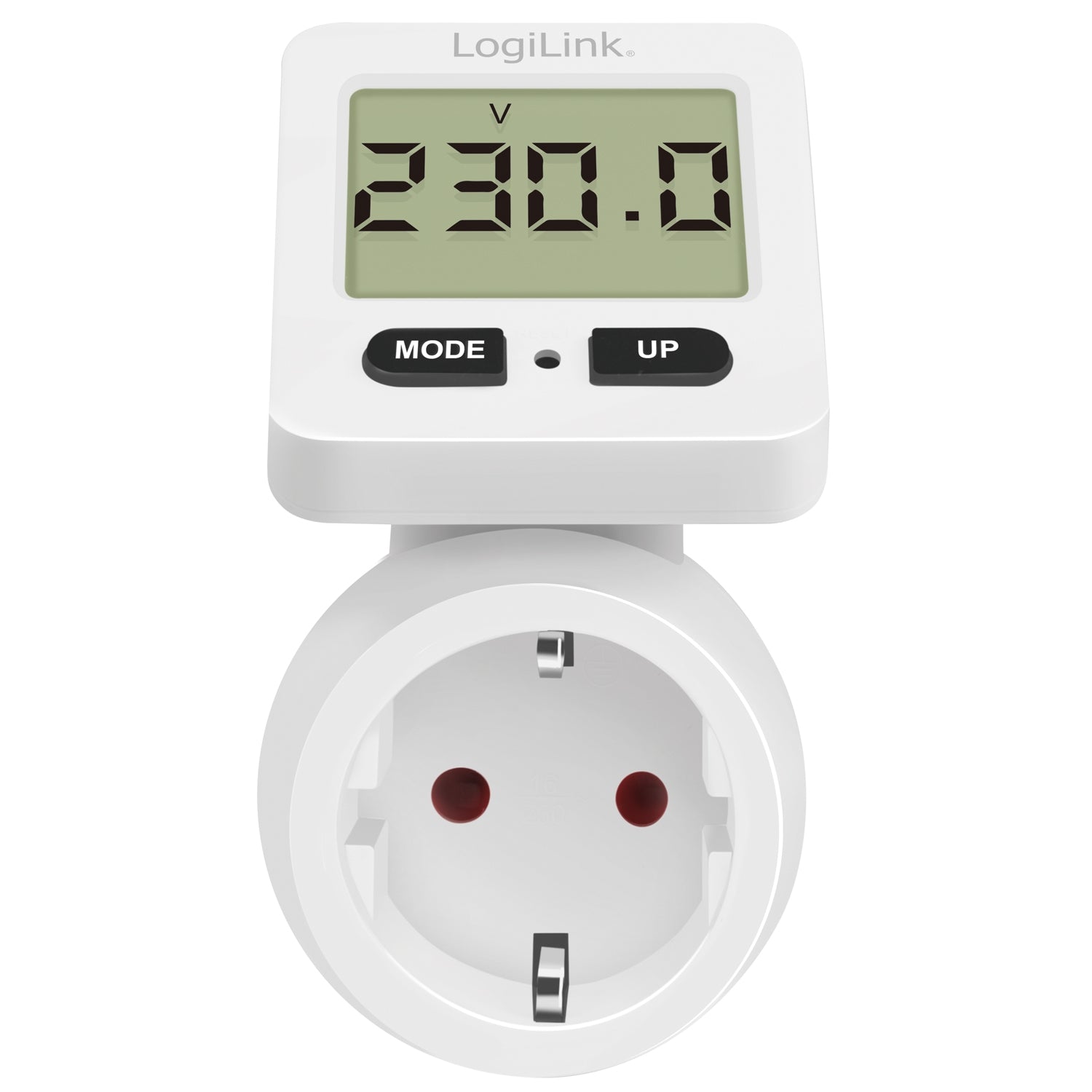Energy meter with cost calculation Rotatable display
