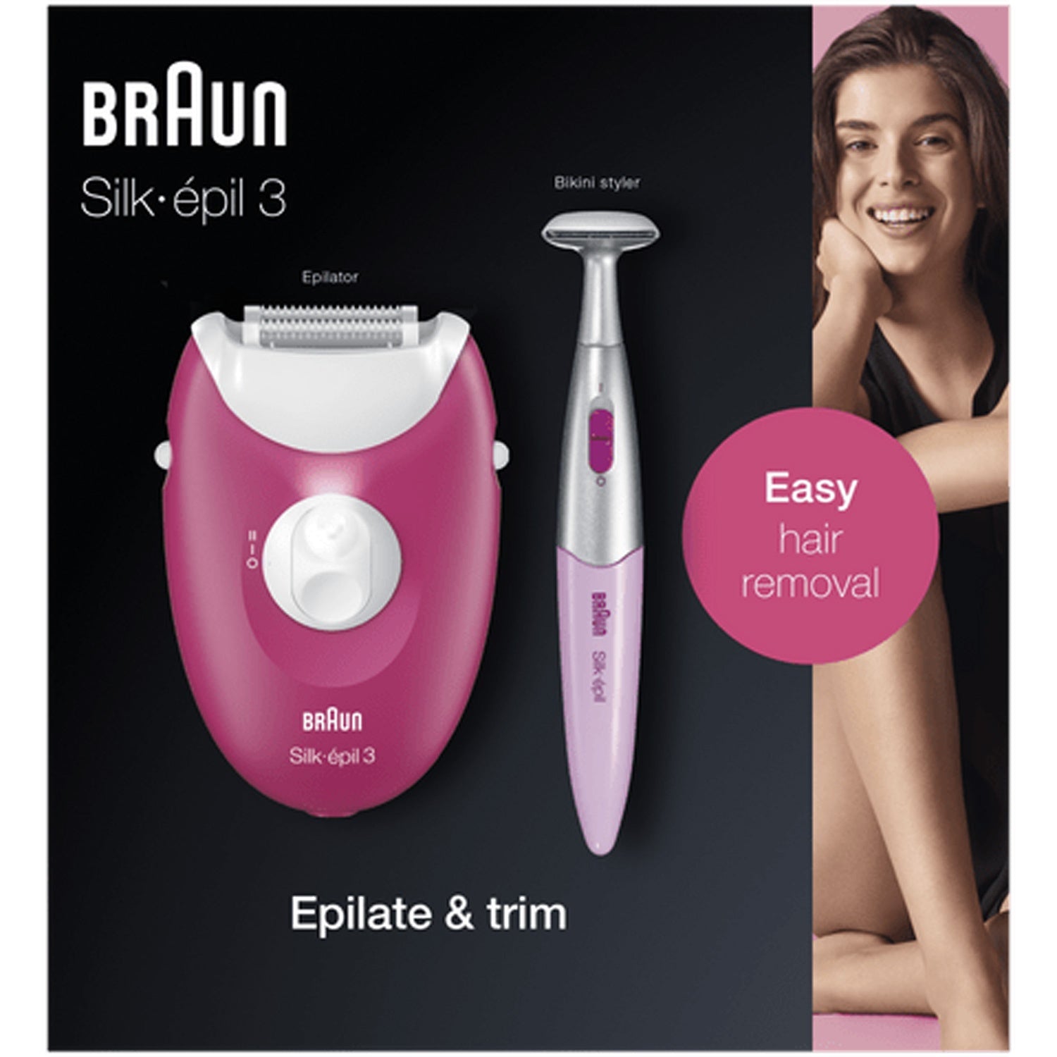 Epilator Silk-Epil 3 420 Ruby