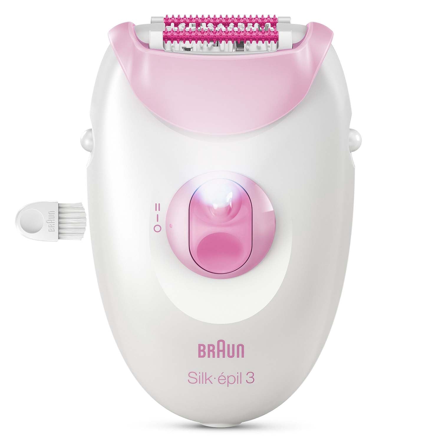 Epilator with Cord for Long-Lasting Smooth Skin, Pink