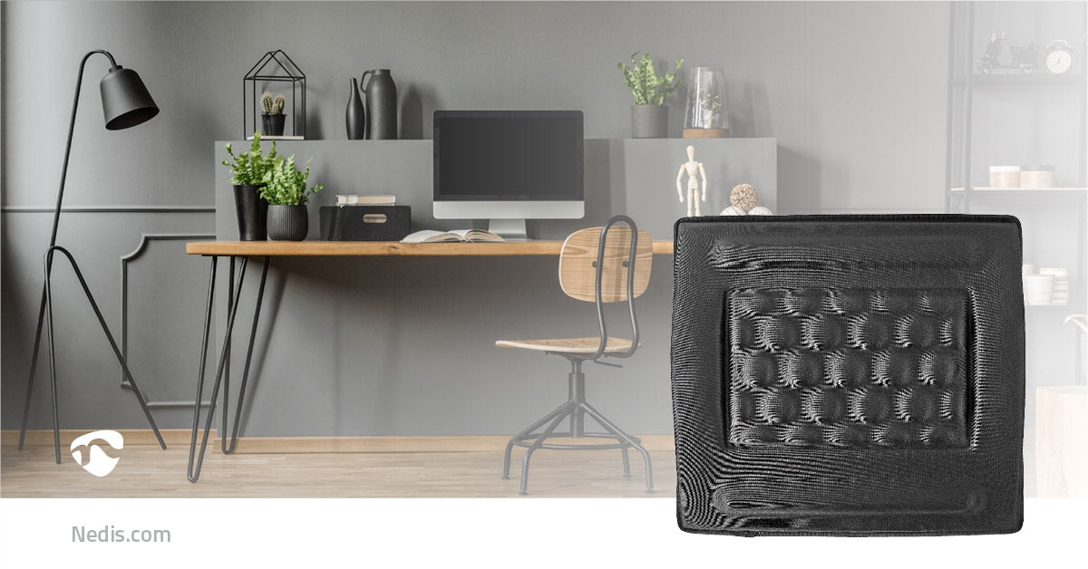 Ergonomic backrest | Gel | Black