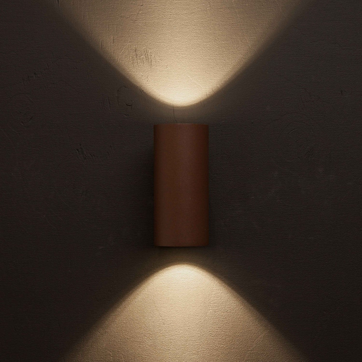 Erik II Wall light LED IP65 3000K 6W 494lm Corten