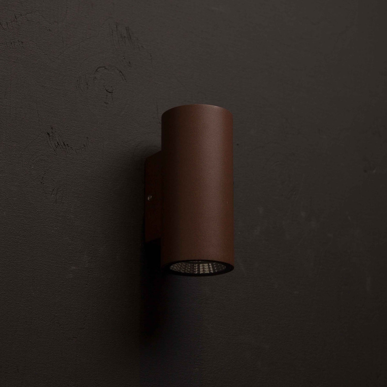 Erik II Wall light LED IP65 3000K 6W 494lm Corten