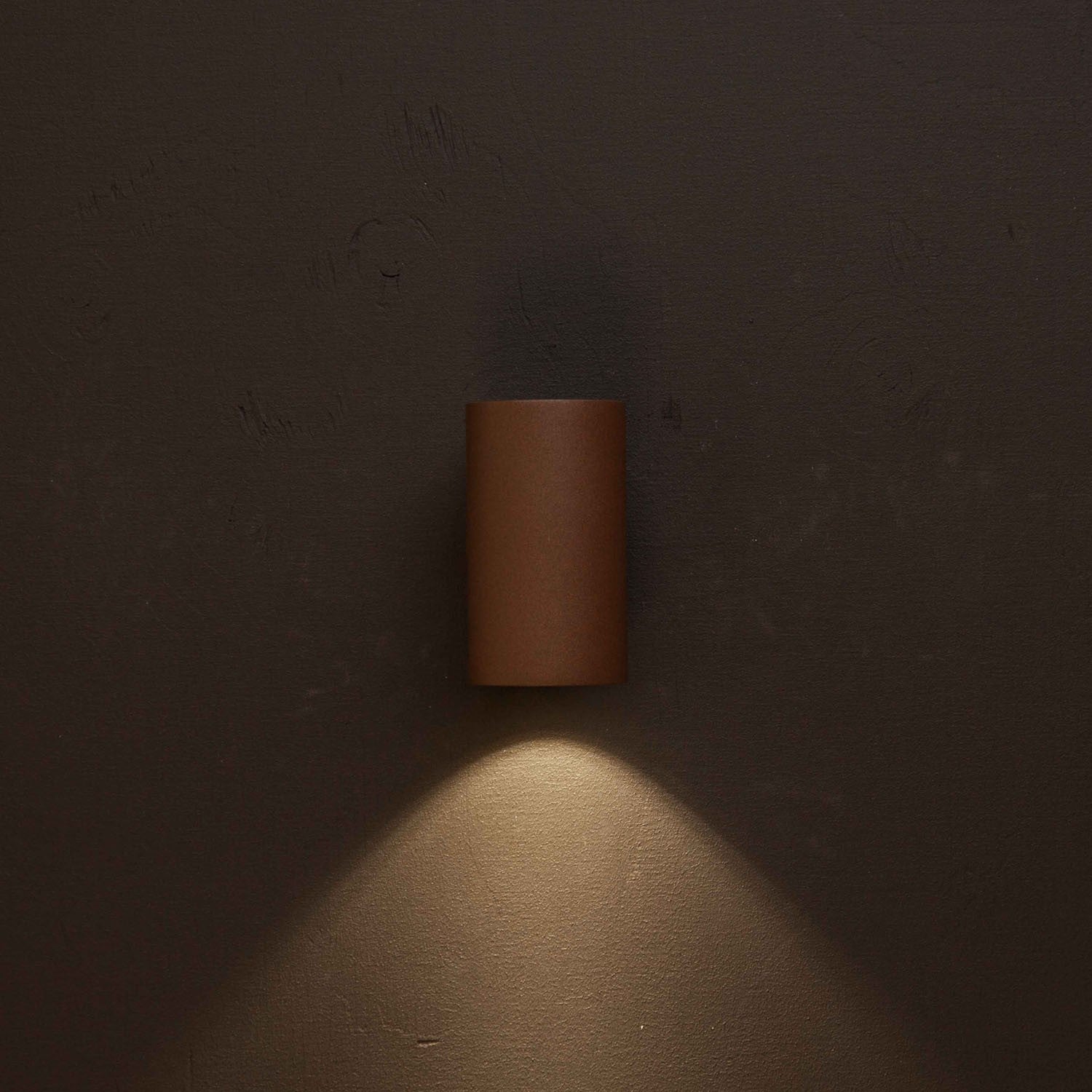 Erik I Wall light LED IP65 3000K 2W 293lm Corten