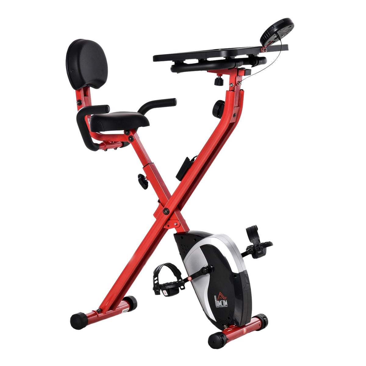 Exercise Bike Exercise Bike F-Bike 1.5 Kg Flywheel With 8-Level Adjustable Magnetic Resistance Wheels Red + Black
