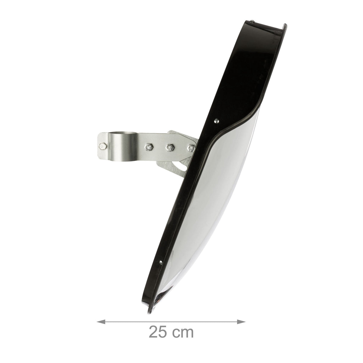 Exit mirror 60 cm black