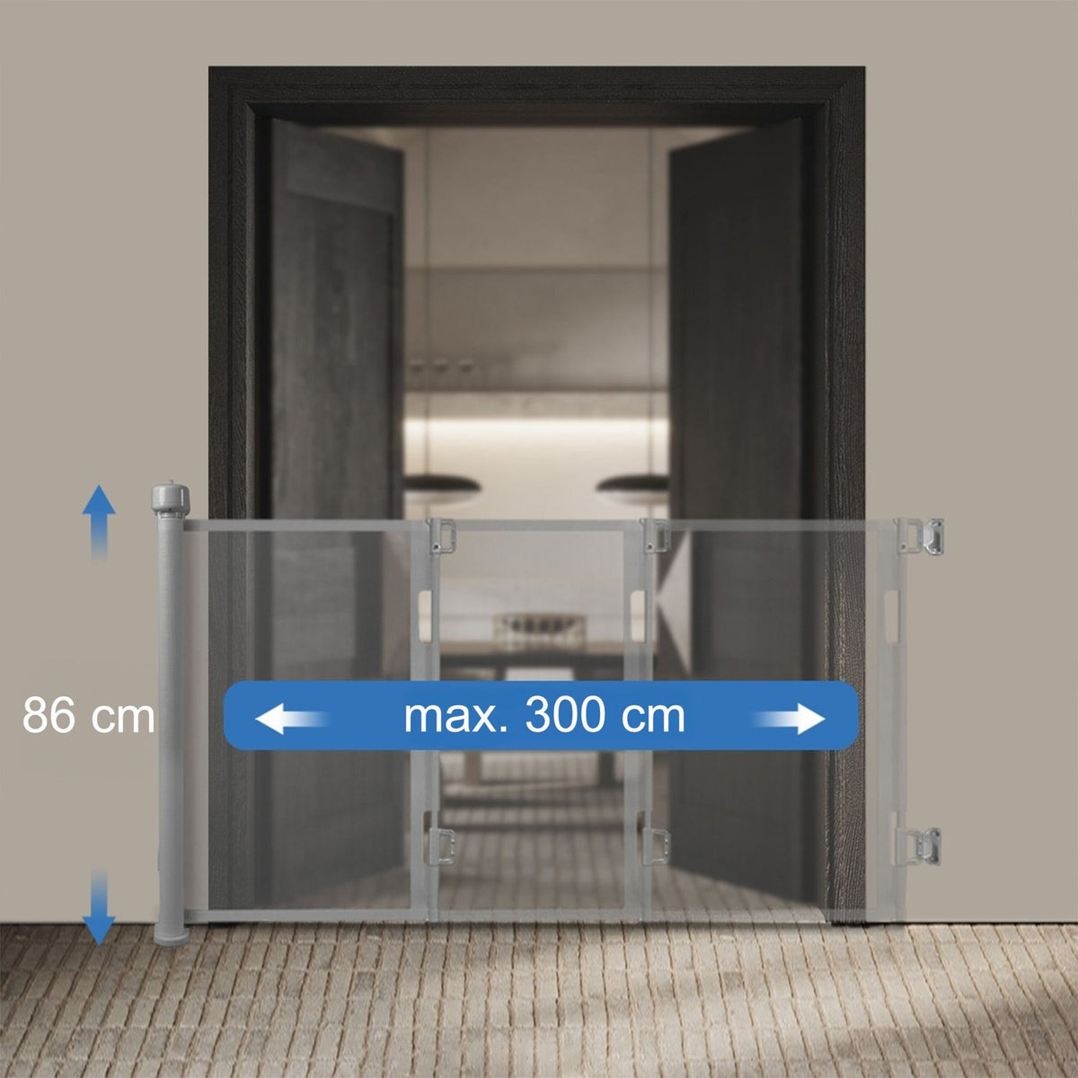 Expandable Child Safety Gate – Door, Stairs, Passageways