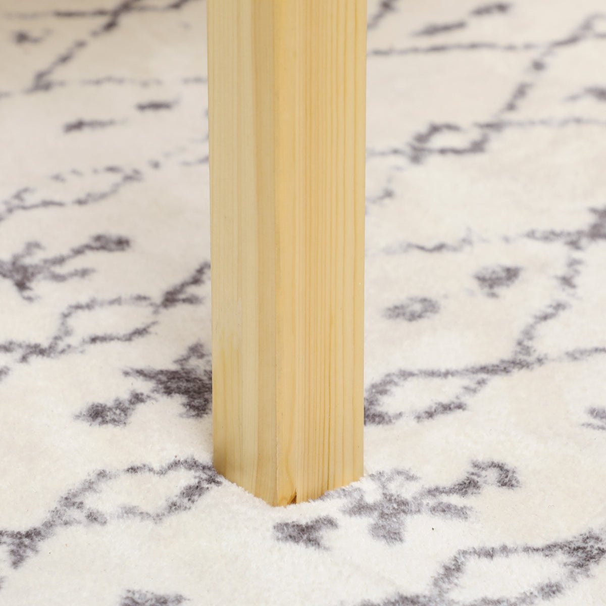Expandable Folding Table 2-4 People Wooden Table Natural 120X80X75Cm