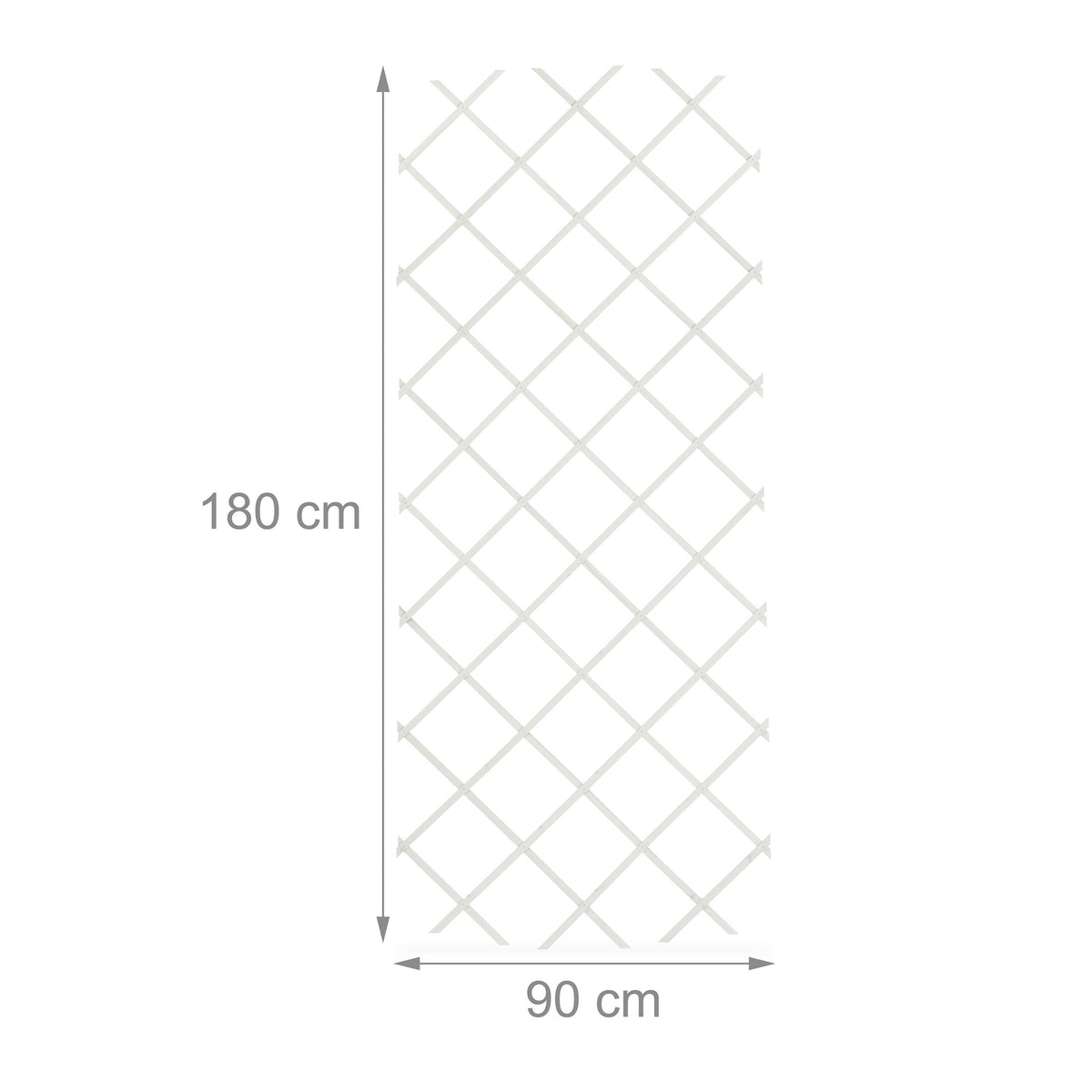 Extendable Plant Trellis Set, 180x90 cm, 3 Pack