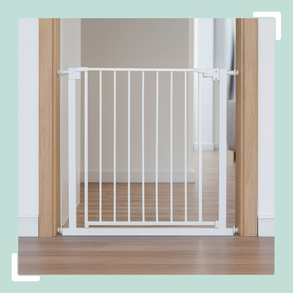 Extendable Safety Gate for Doors & Stairs, 75–100 cm