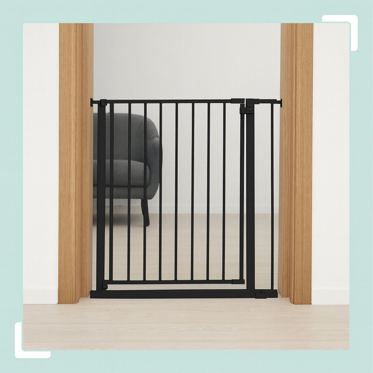 Extendable Safety Gate for Doors & Stairs, 75–100 cm