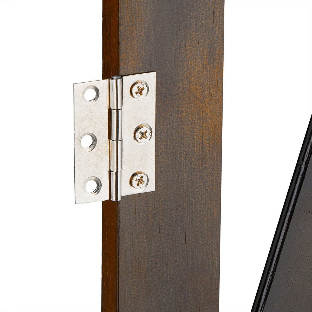 Extendable dog guard in brown