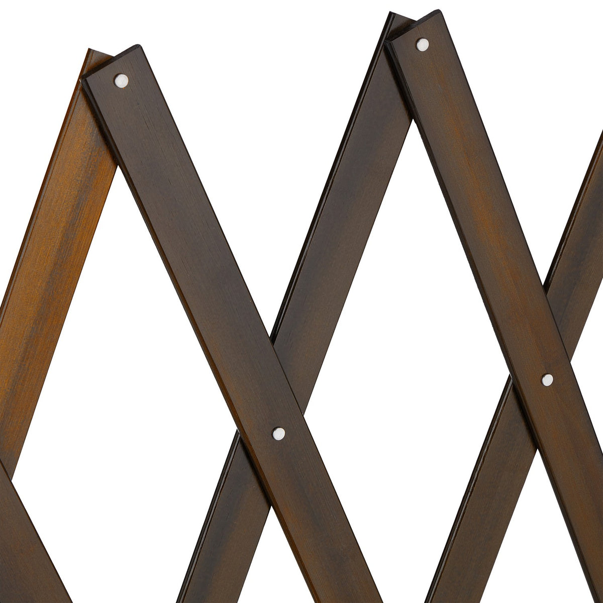 Extendable dog guard in brown