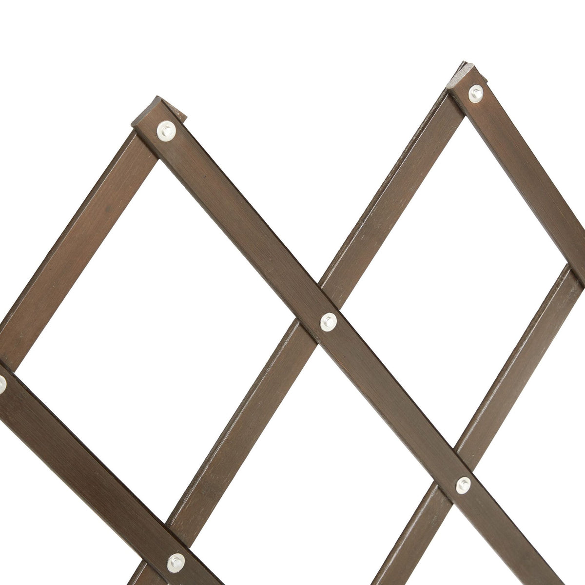 Extendable dog guard in brown