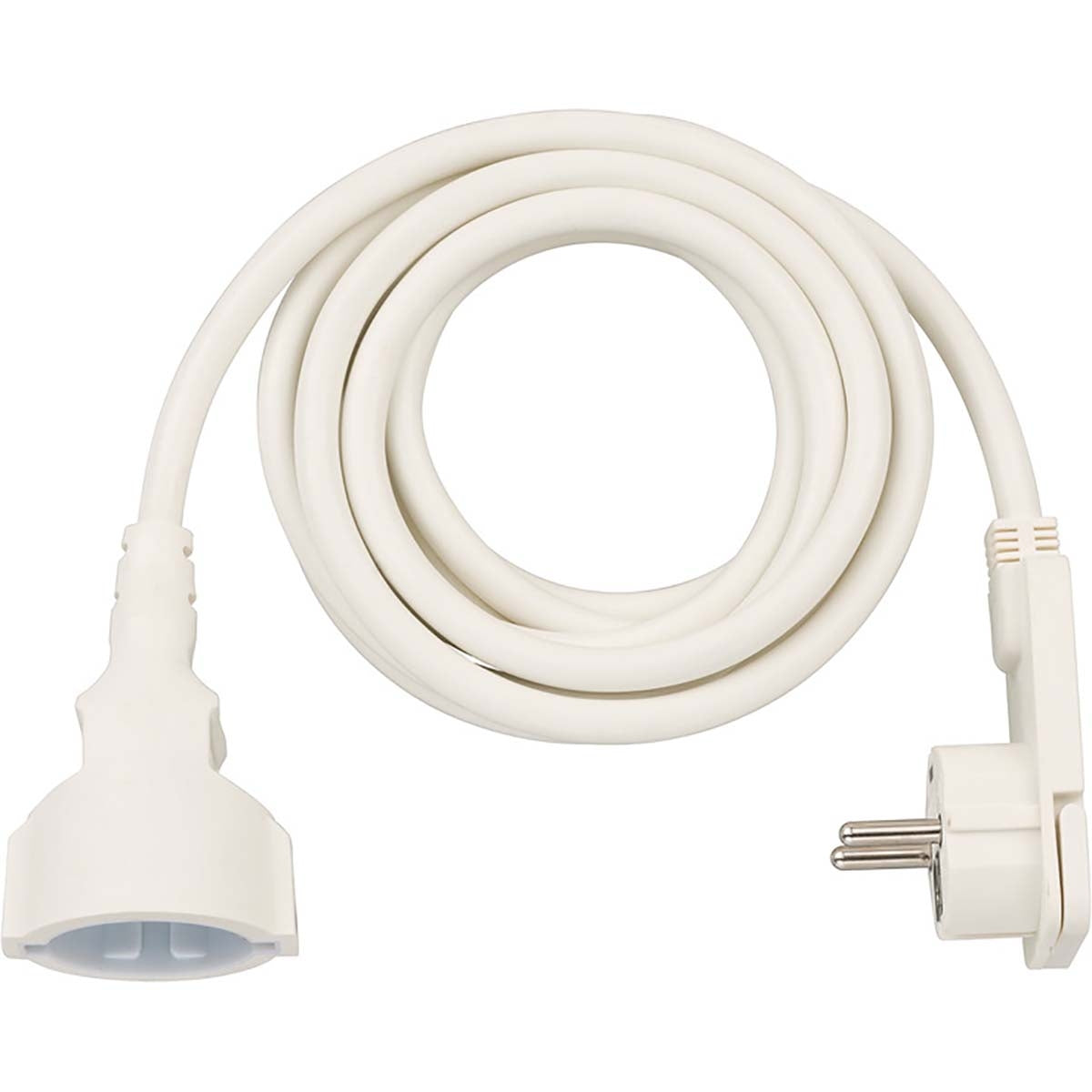 Extension cable 3 m H05VV-F 3G1.5 IP20 White