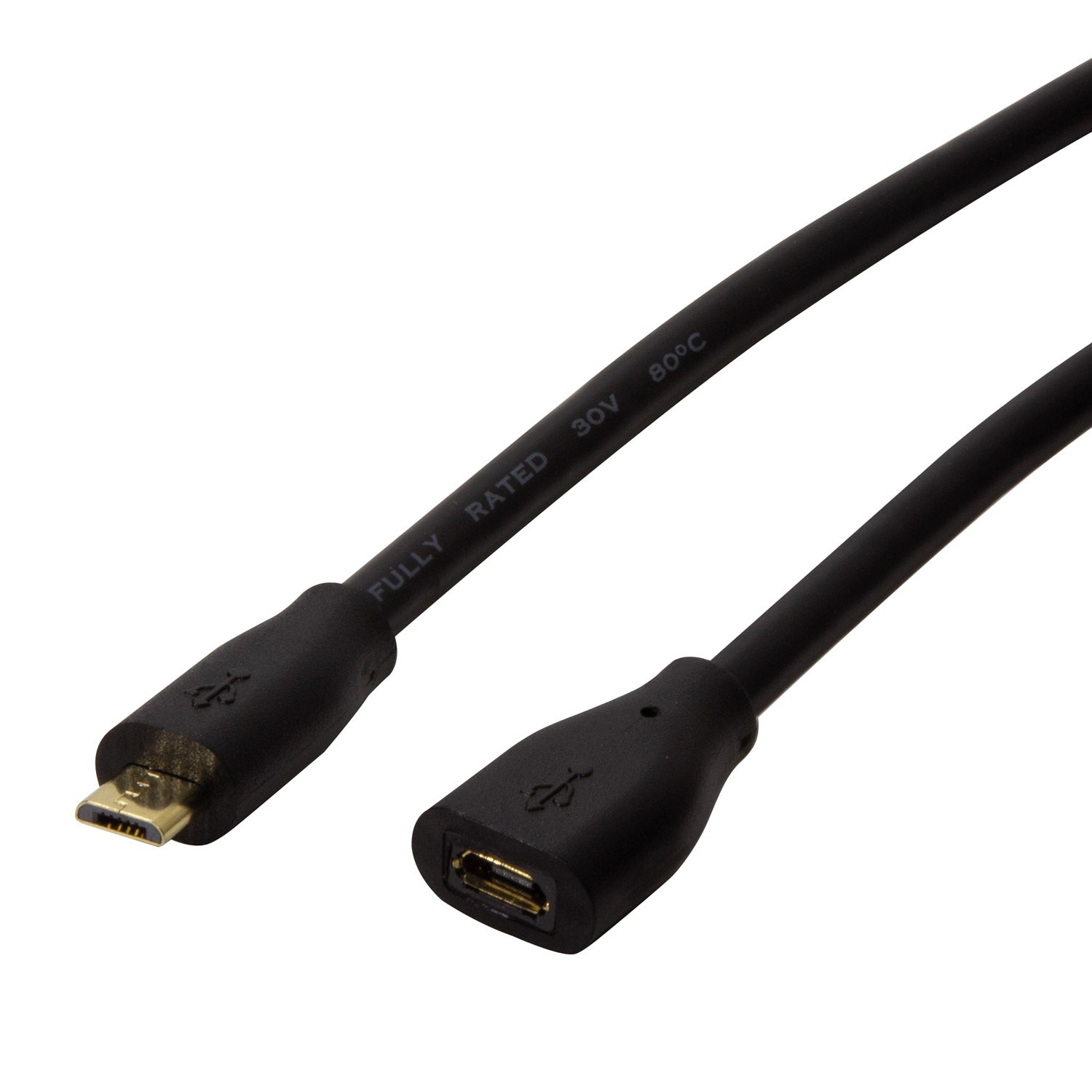 Extension cable MicroUSB 3m