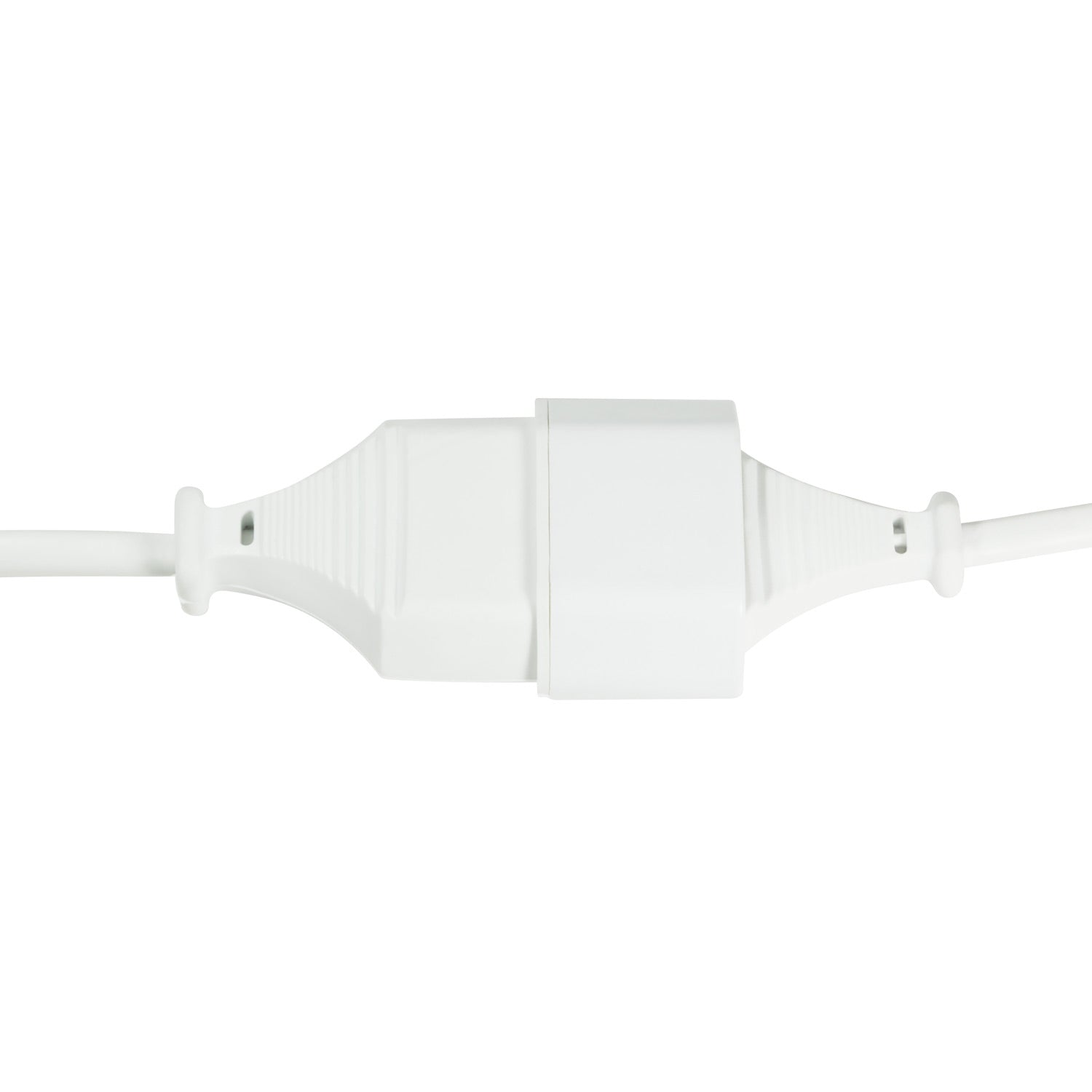 Extension cable Ungrounded Euro White 3m