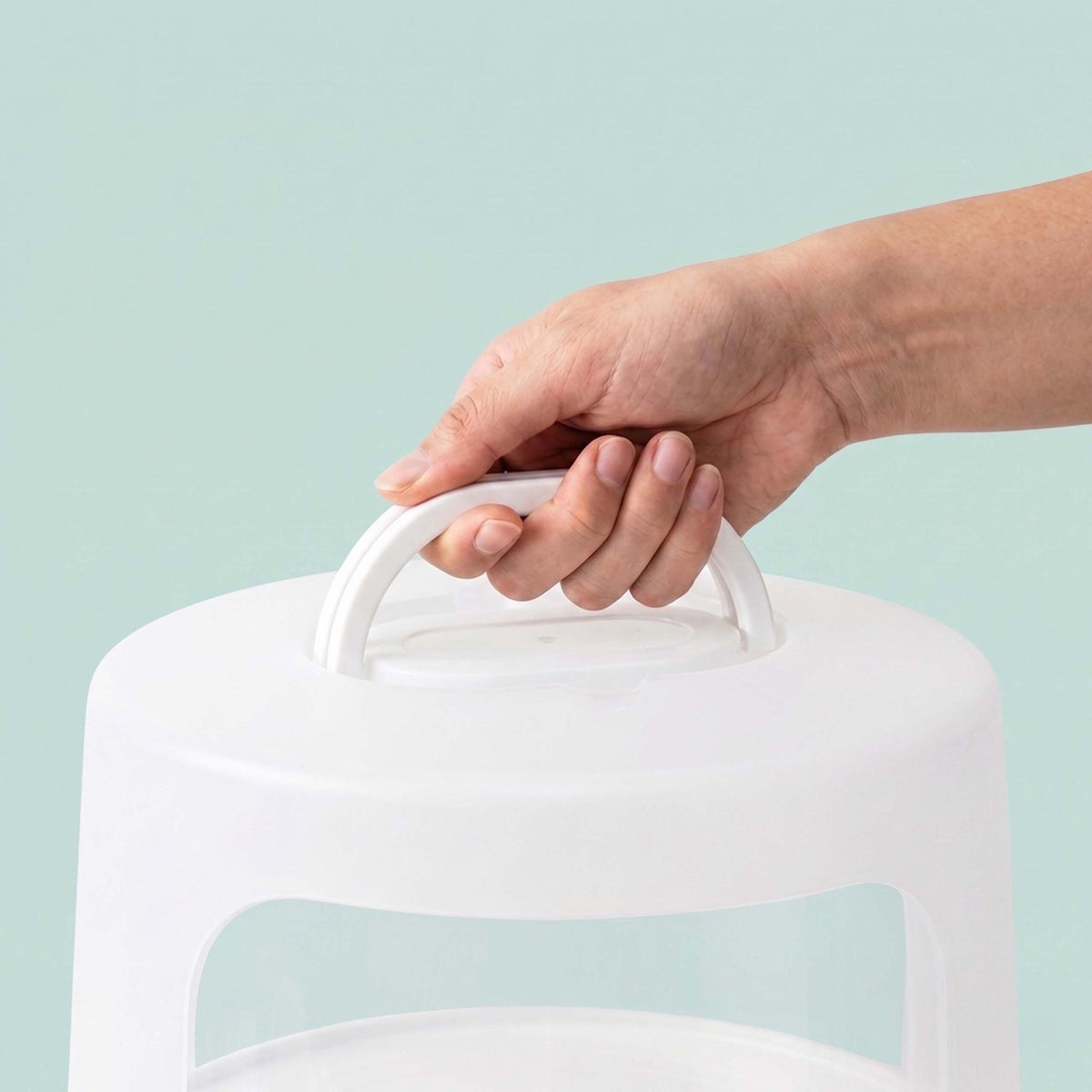 Extra-Tall Cake Dome, Airtight Tiered Cake Carrier