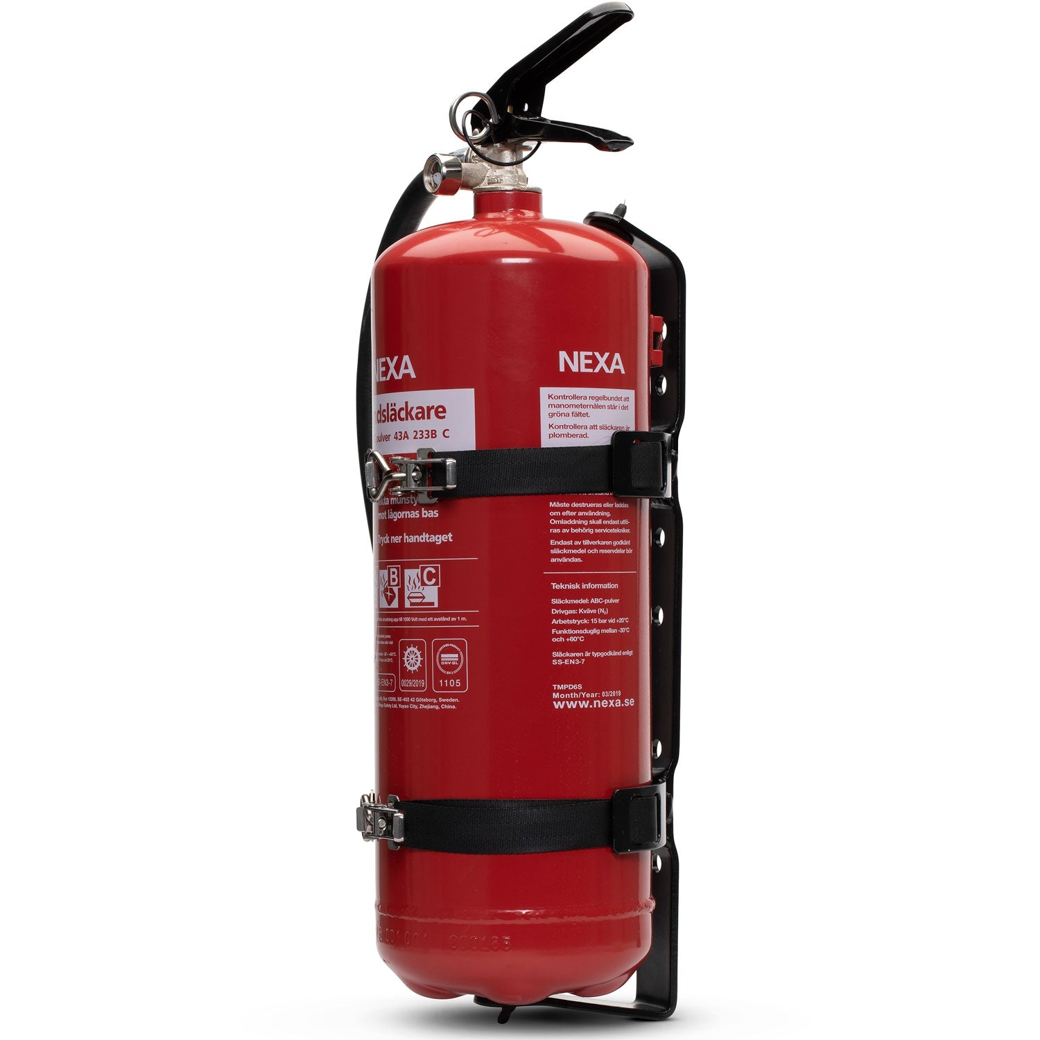 FH-006 Vehicle holder for 6kg powder extinguisher