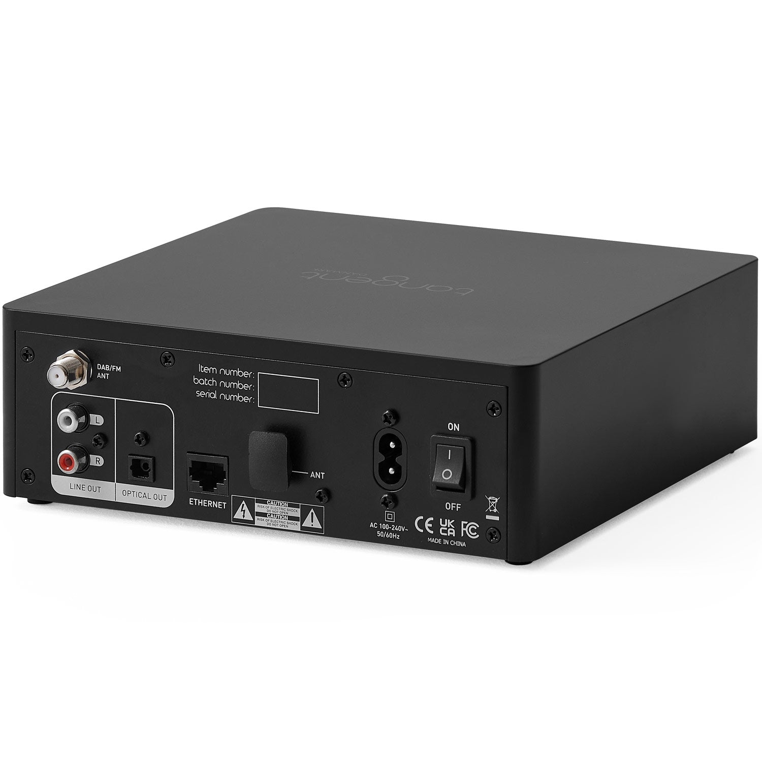 FM/DAB+/Internet Radio Tuner, Black