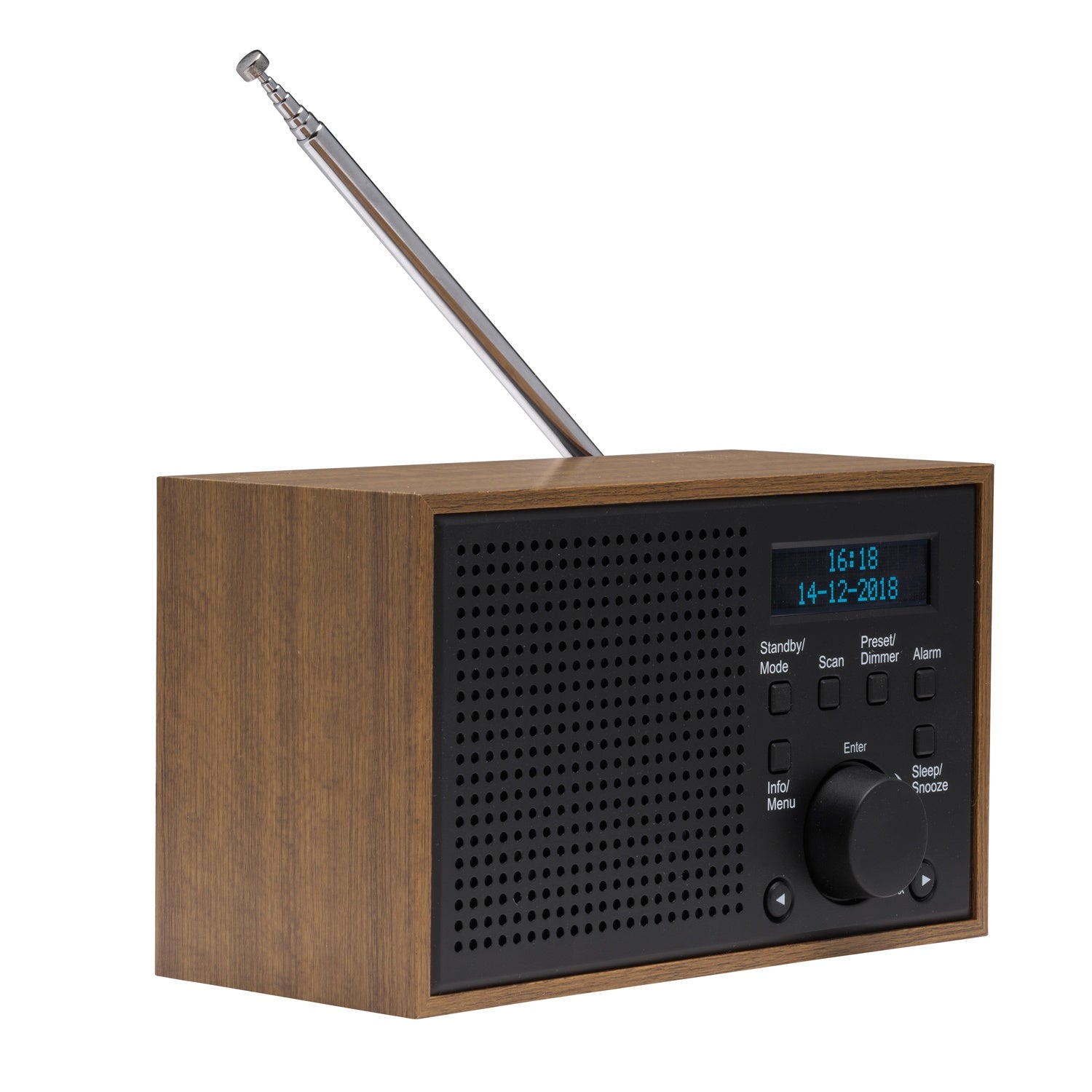 FM/DAB+ Radio Wood/Graphite