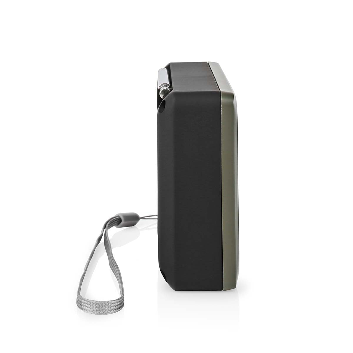 FM Radio | Portable design | FM | Battery operated / Power adapter | Digital | 3.6 W| Screen Size: 2.0 " | Black White Screen | Headphone Jack | Gray / Black