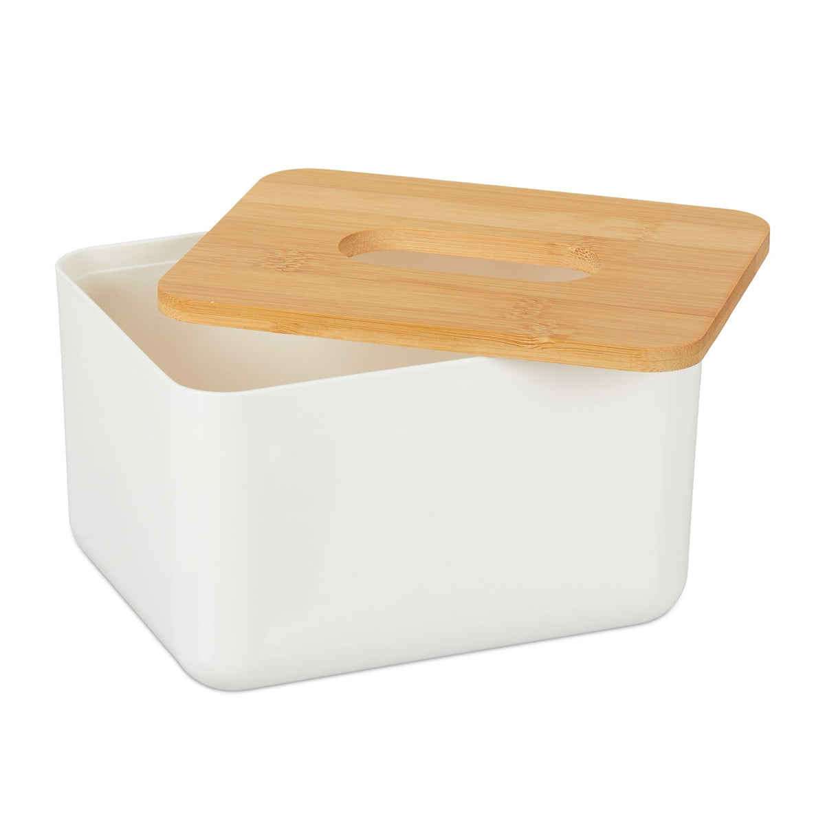 Fabric box with lid