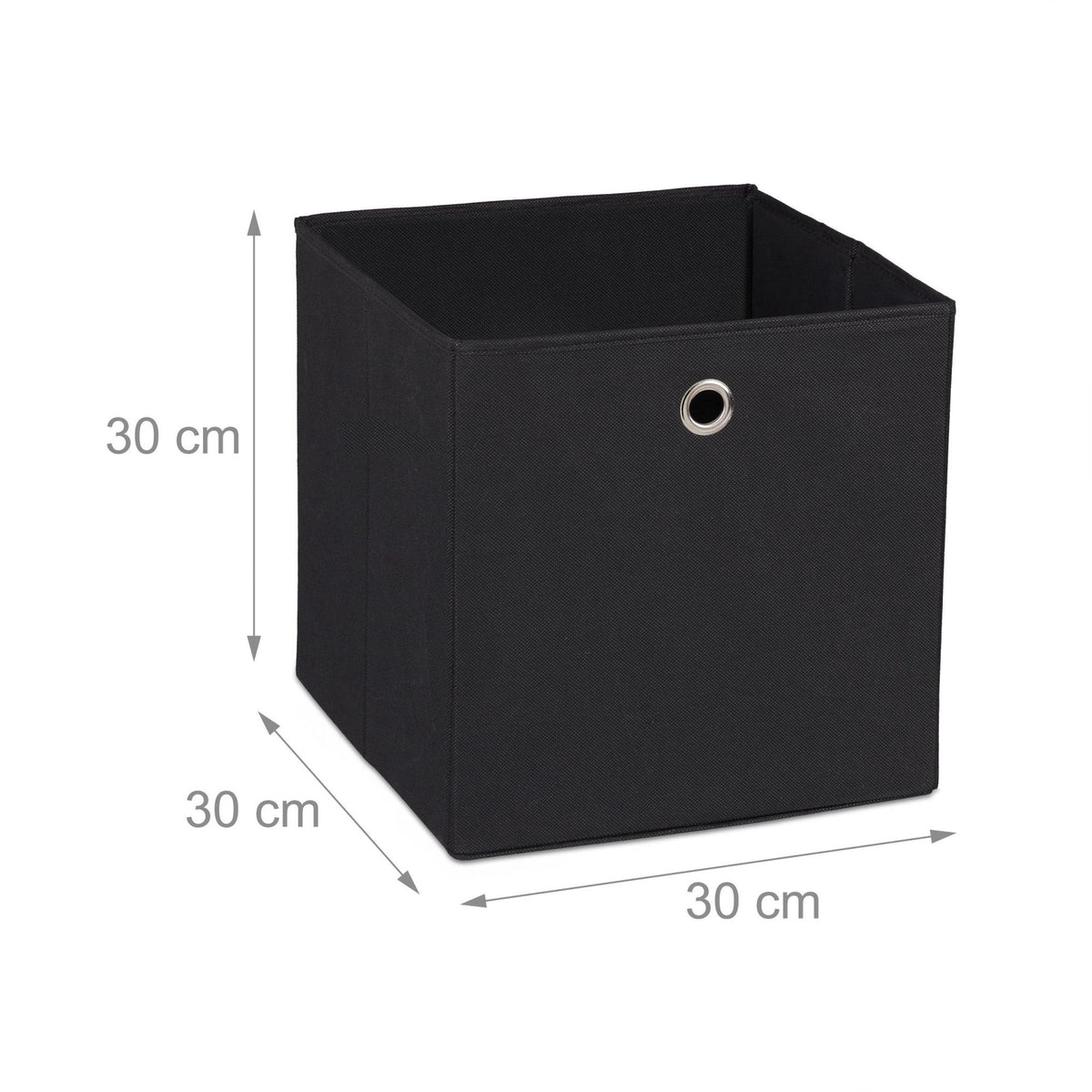 Fabric storage box, 2 drawers