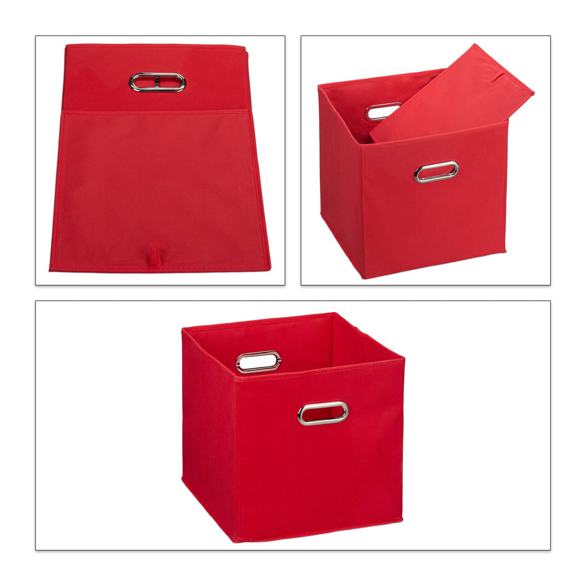 Fabric storage box Set of 2
