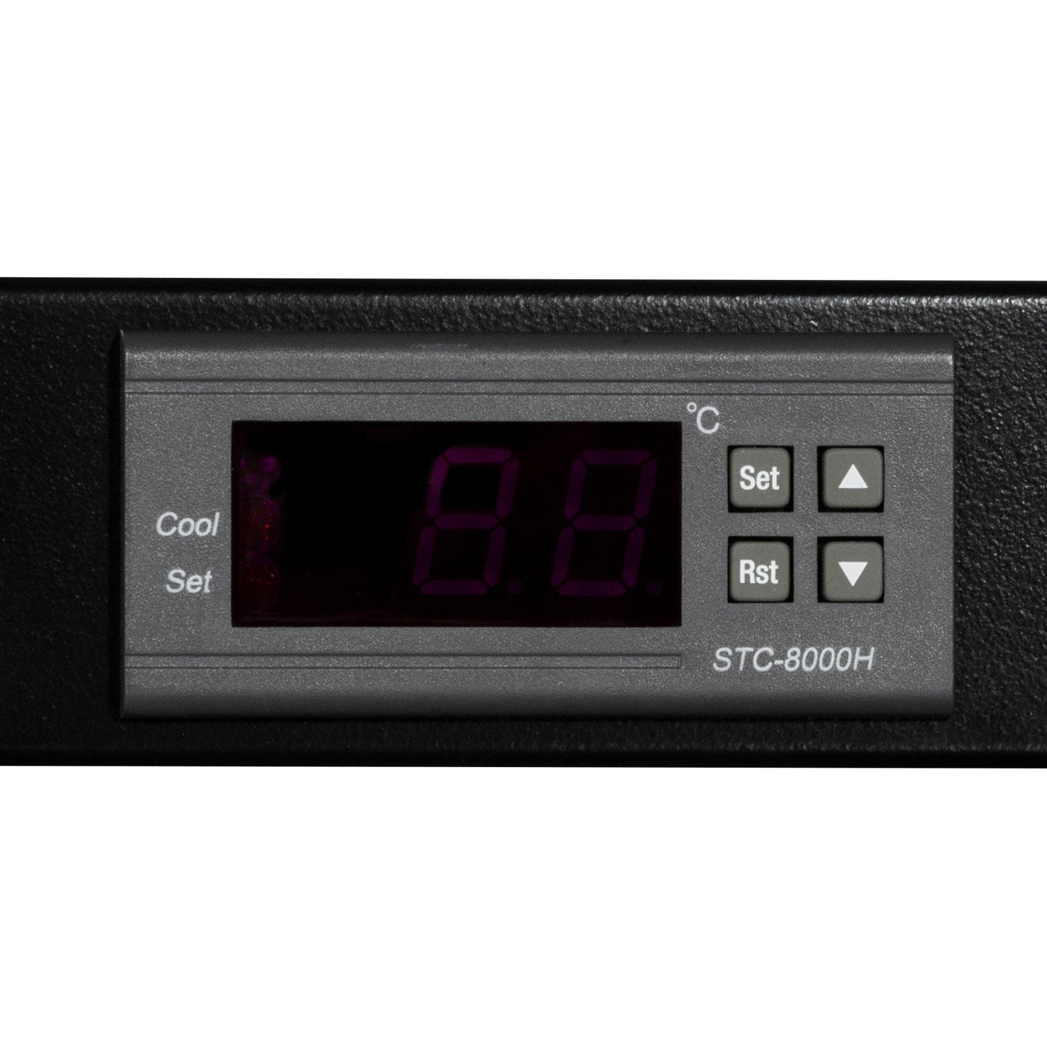 Fan unit for 19" rack 2 fans 25 dBA U1 Black