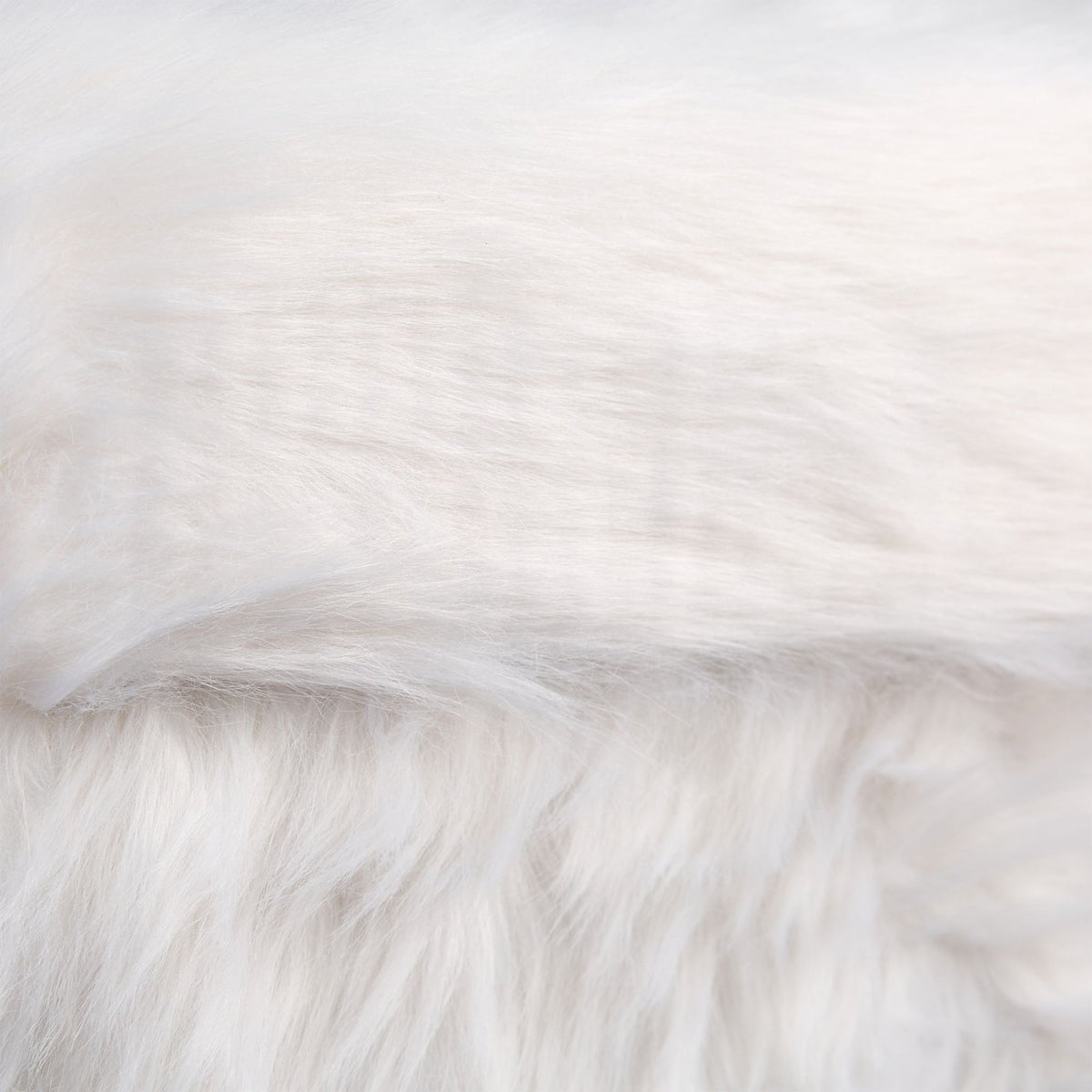 Faux Fur Cube Seat