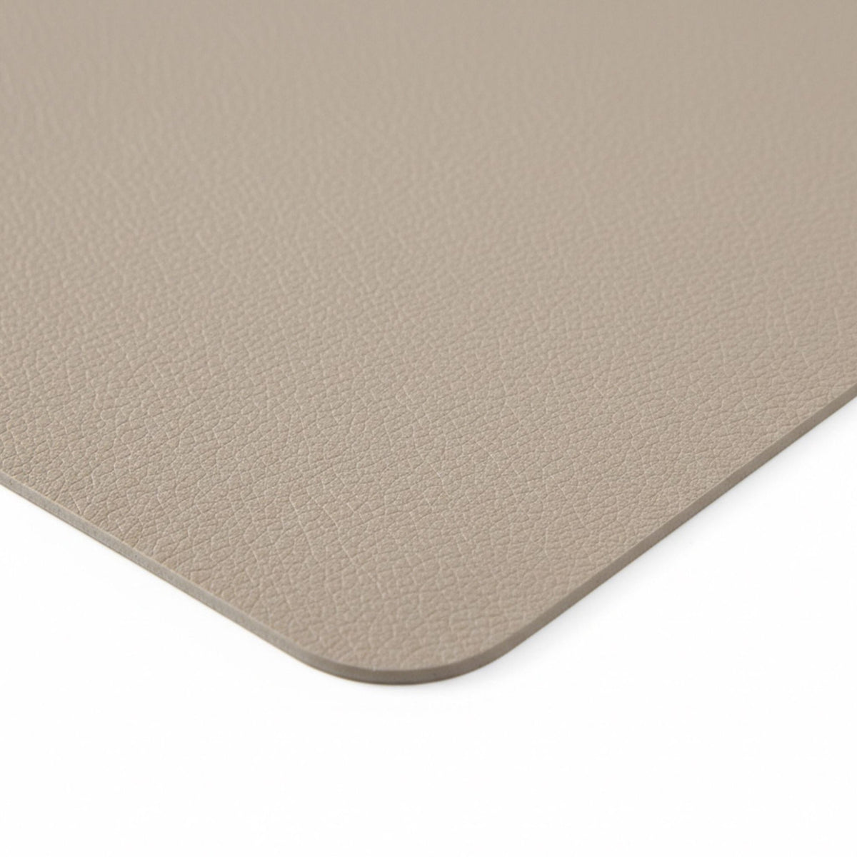 Faux Leather Placemats & Coasters Set, Reversible, 6-Pack