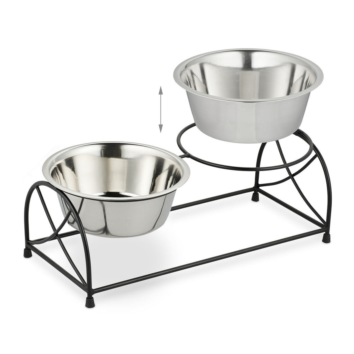 Feeding station for dogs