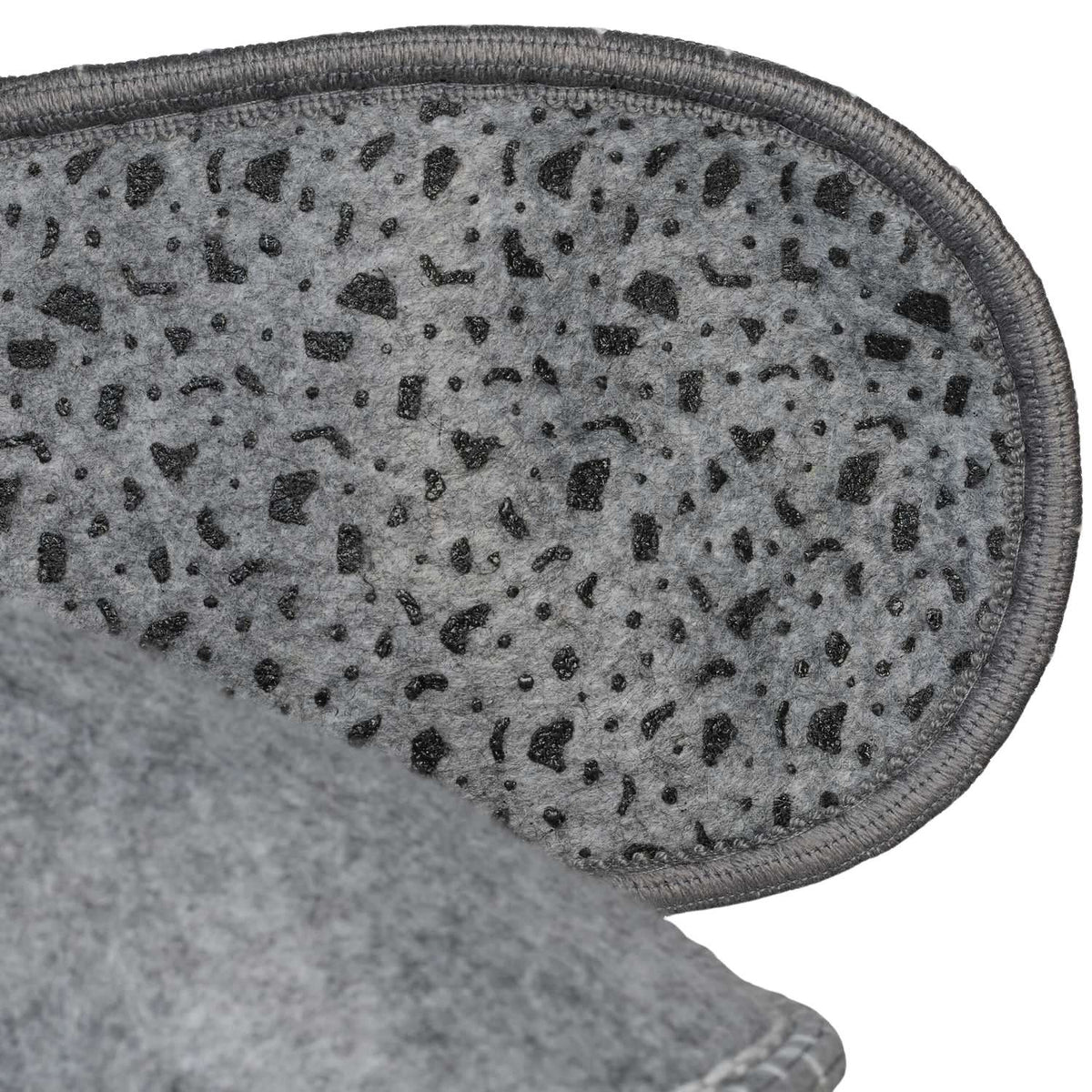 Felt Guest Slippers Set with Bag – 6 Pairs, Non-Slip Soles
