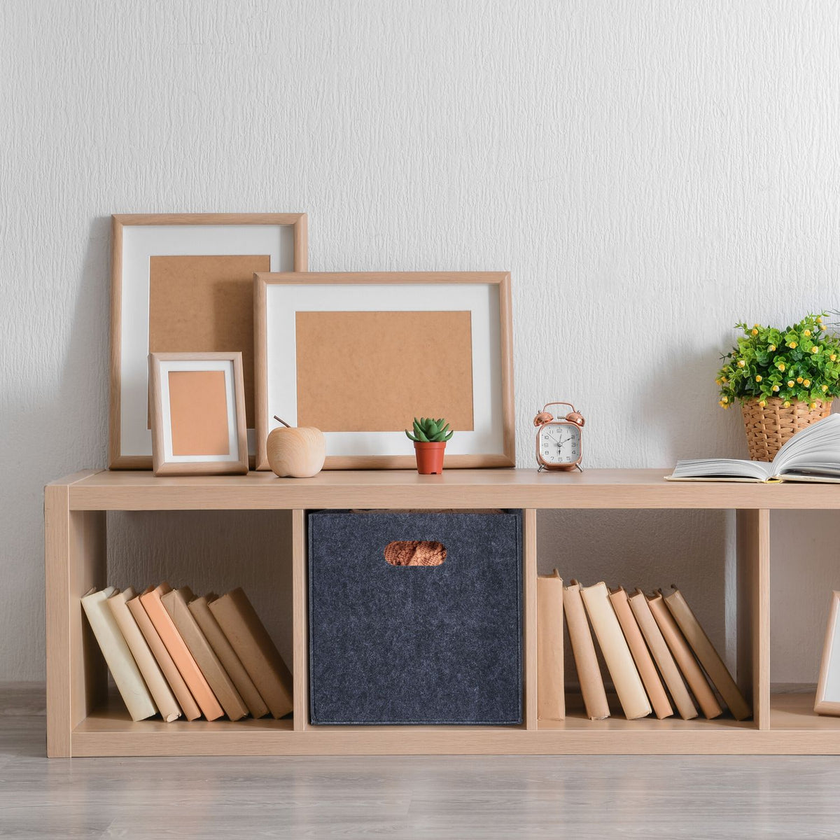 Felt storage box - 4 pcs