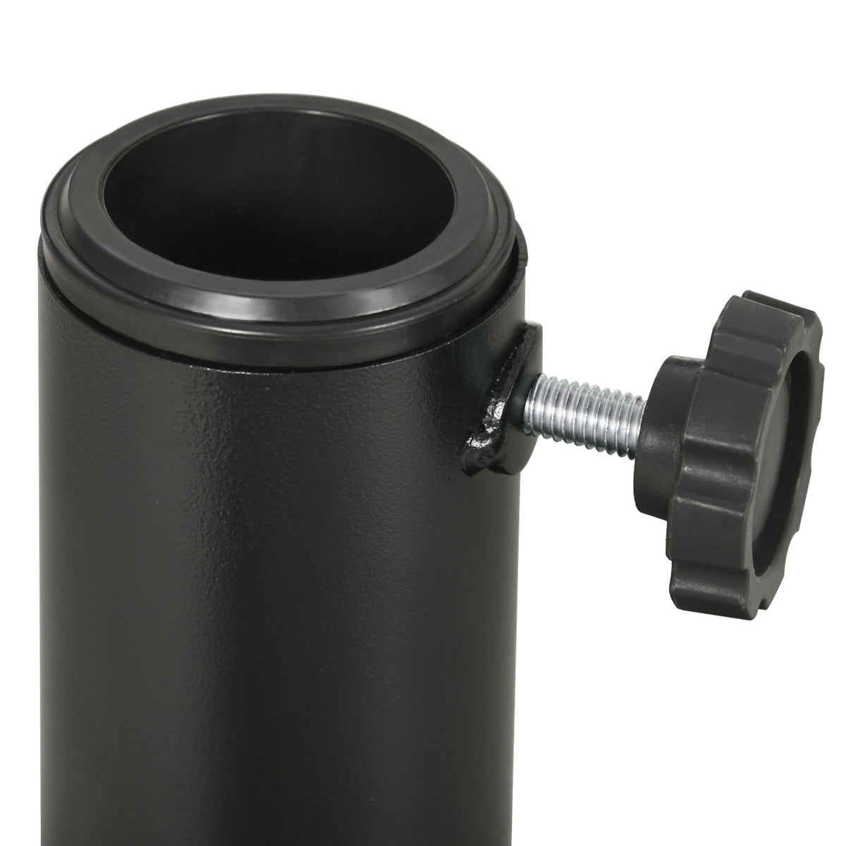 Fillable Umbrella Base, Rattan Style, Fits 38-48mm Poles