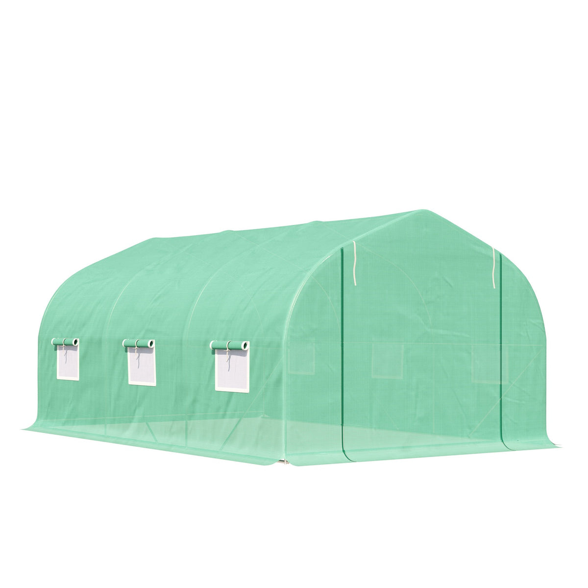 Film Greenhouse Film Greenhouse Greenhouse Cold Frame Plant House Tomato House Gable Roof 450 × 300W × 205H Cm