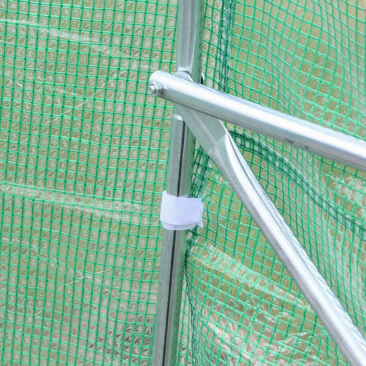 Film Greenhouse Film Greenhouse Greenhouse Cold Frame Plant House Tomato House Gable Roof 450 × 300W × 205H Cm